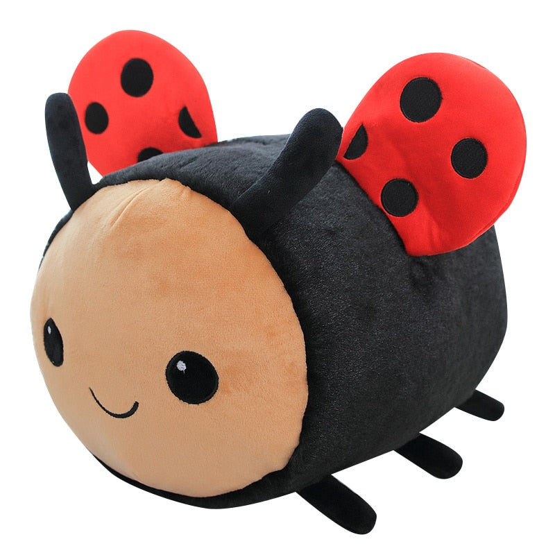 20-40CM New Anime Kawaii Plush Bee Ladybug Baby Toys Speelgoed Stuffed Toys Peluche Pillow Baby Room Home Decorative Pillows