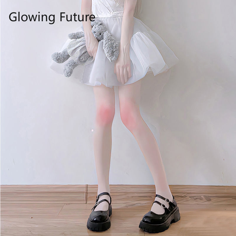 Fashion Sexy Lolita Blush Women Body Stocking Trendy Fishnets Cute Kawaii Transparent Womens Tights Hot Thin Pantyhose Sex Socks