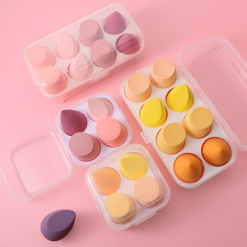 1/3Pcs Makeup Blender Cosmetic Puff Makeup Sponge Cushion Foundation Powder Sponge Beauty Egg Tool for Women Make Up Accessories