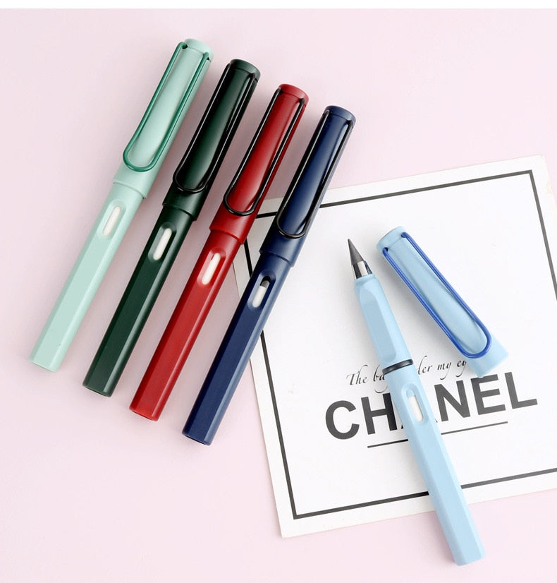 10 Pcs/Set Unlimited Eternal new Pencil No Ink Writing Magic Pencil for Writing Art Sketch Stationery kawaii pen school supplies