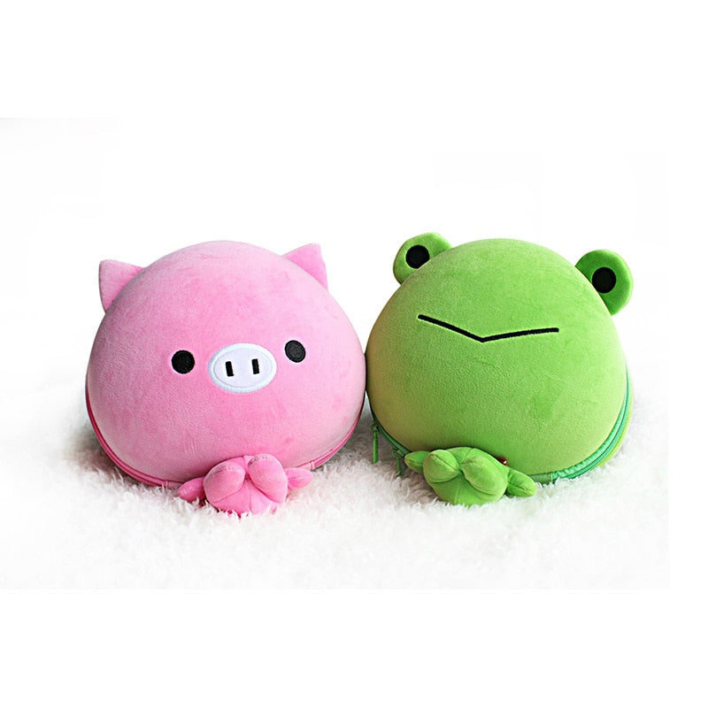 HOT baby Lovely frog Bear School Backpack kids Kawaii Animal EVA Plush backpack  Lolita Bunny Bag children Soft Toys MR161