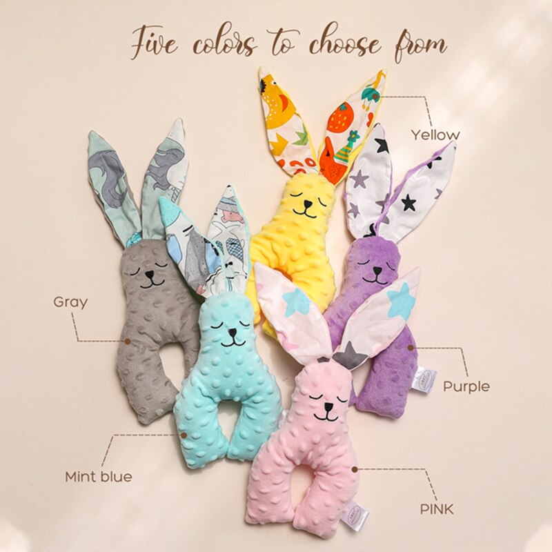 Baby Soothing Sleeping Plush Toys Newborn Soft Comforting Towel Kawaii Plush Rabbit Accompany Sleep Doll Children Birthday Gifts