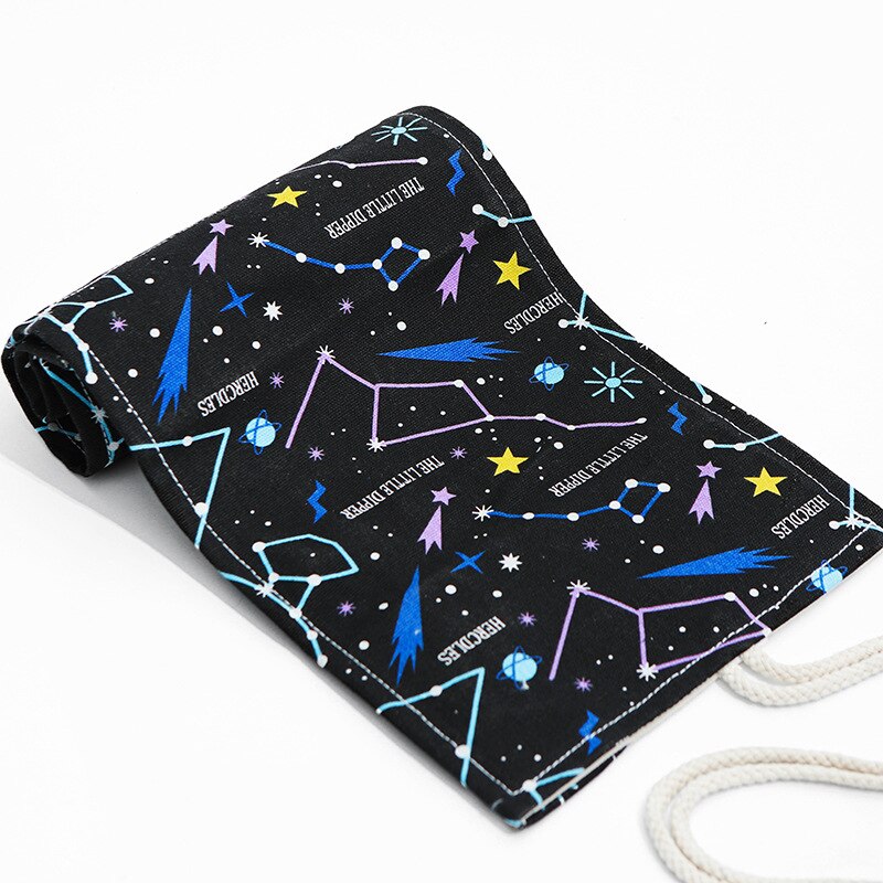 Pencil Case 24/36/48 Holes Colorful Kawaii School Supplies Art Pen Bags Box Cute Pencil Cases Pouch Students Storage Stationery