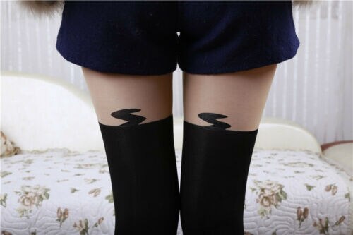 Kawaii Cute Cat Women's Sexy Stockings Girls Long Stockings Over Knee Thigh High Stockings Y2k Halloween Women's Underwear 2021