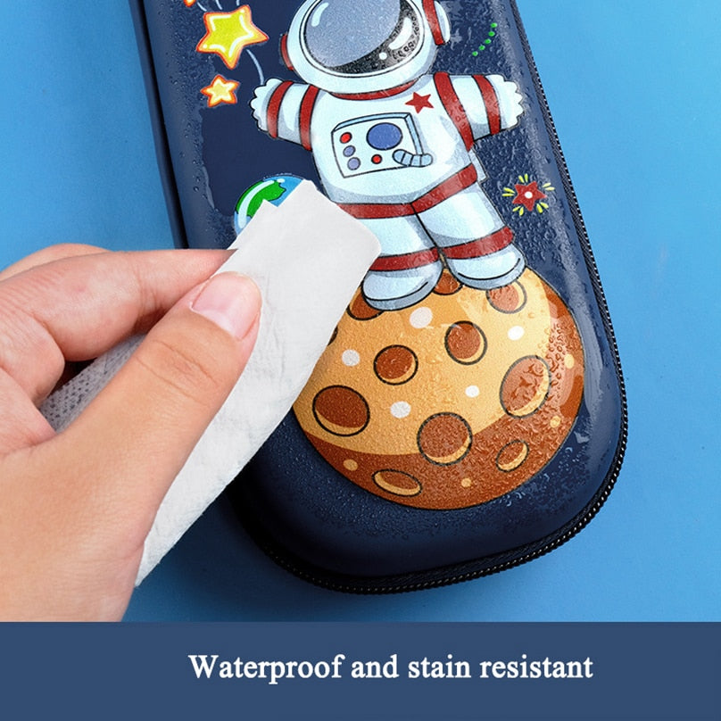 Pencil Case Kawaii School Pencil Cases Stationery Estuche 3D Space Pen Case Unicorn School Supplies Trousse Scolaire Pencil Box