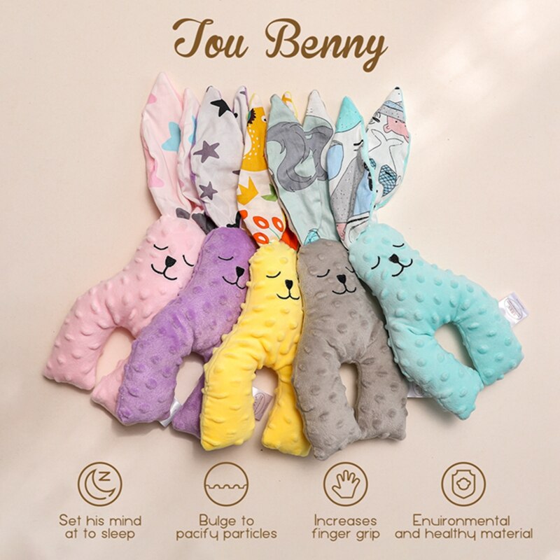 Baby Soothing Sleeping Plush Toys Newborn Soft Comforting Towel Kawaii Plush Rabbit Accompany Sleep Doll Children Birthday Gifts