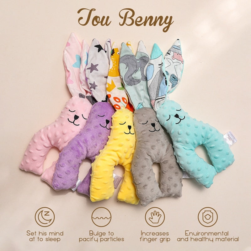 Baby Soothing Sleeping Plush Toys Newborn Soft Comforting Towel Kawaii Plush Rabbit Accompany Sleep Doll Children Birthday Gifts