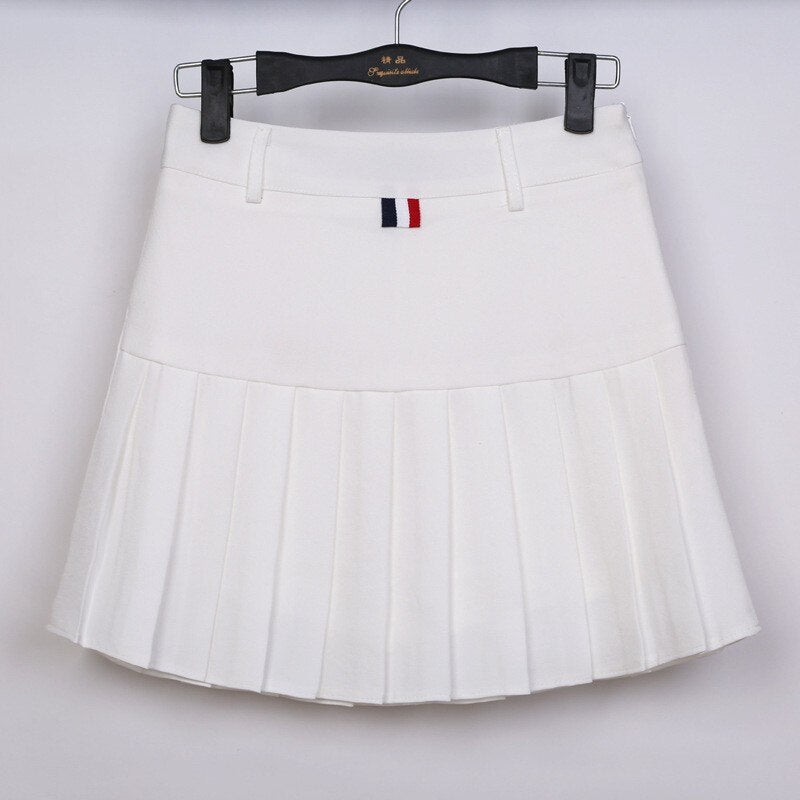 high waist pleated skirts Kawaii Harajuku Skirts women girls lolita a-line sailor skirt Large Size Preppy school uniform
