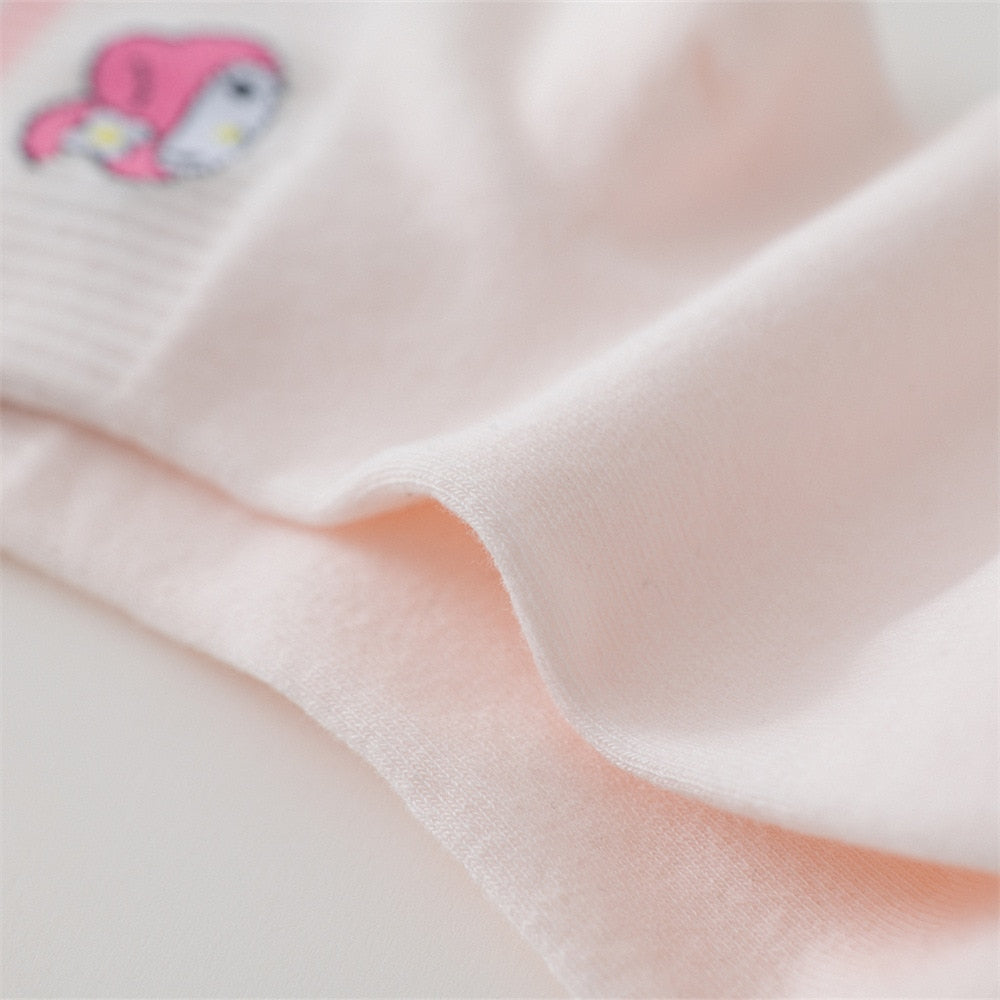 New Sanrio Cute Cartoon Kuromi Cinnamoroll My Melody Pompompurin Kawaii Warm Socks Christmas Gifts for Children