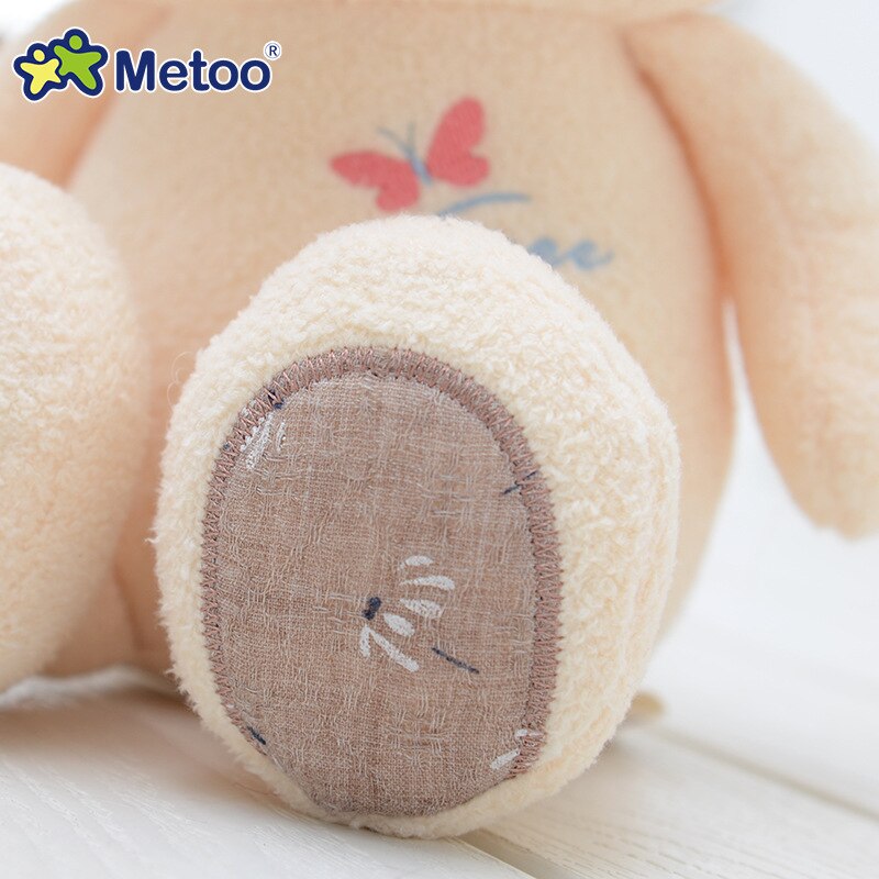 28CM Toys For Girls Metoo Plush Rabbit Bunny Soft Angela Reborn Babies Kawaii Dolls For Kids Children Christmas Birthday Gifts