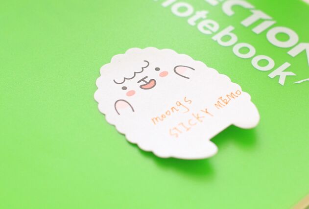 Kawaii Sheep Panda Sticky Notes Memo Pad  Memo Notepad School Office Supply Escolar Papelaria Gift Stationery