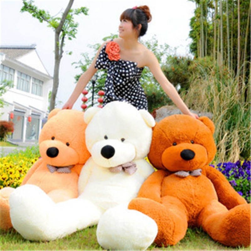 Cute 100CM Giant Big Size Teddy Bear Kawaii Plush Toys Peluches Stuffed Animal Doll Girls Toys Birthday Present Christmas Gift