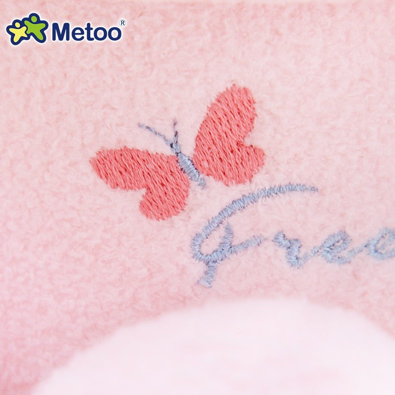 28CM Toys For Girls Metoo Plush Rabbit Bunny Soft Angela Reborn Babies Kawaii Dolls For Kids Children Christmas Birthday Gifts