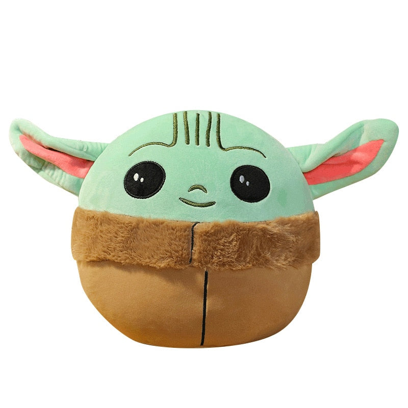 Disney Baby Yoda Plush Toy Cute Cartoon Star Wars Mandalorian Pillow Stuffed Doll Girls Gifts Kawaii Plush Dolls Kids Toys
