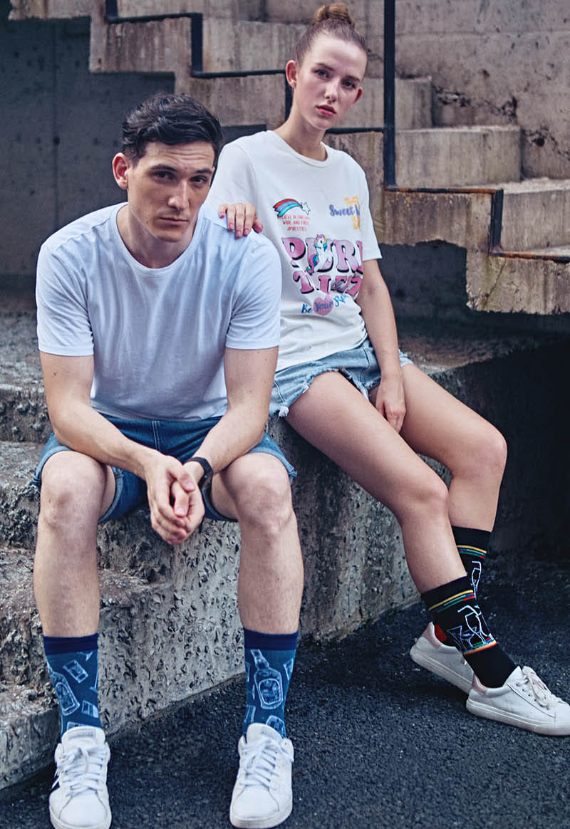 Fashion Funny Mens Socks Hip Hop Harajuku Kawaii Cartoon Cotton Socks Fruit Animal Beer Food Happy Casual Socks Gifts for Men