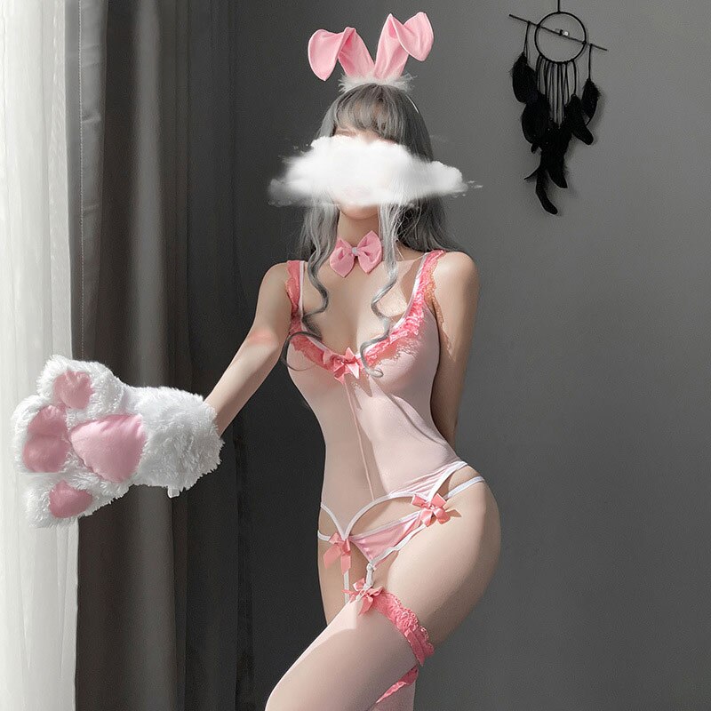 Cute Perspective Bunny Girl Suit Woman Sexy Lingerie Cosplay Uniform Girl Sex Love Color Costumes Anime Kawaii Rabbit New