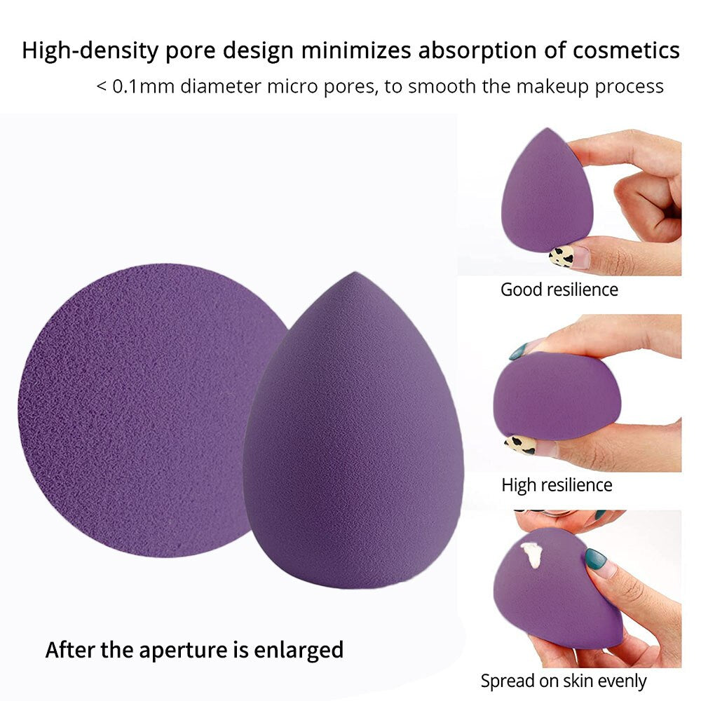 4/8pcs Makeup Sponge Blender Beauty Egg Soft Cosmetic Puff Foundation Sponges Powder Puff Women Beauty Tools Make Up Accessories