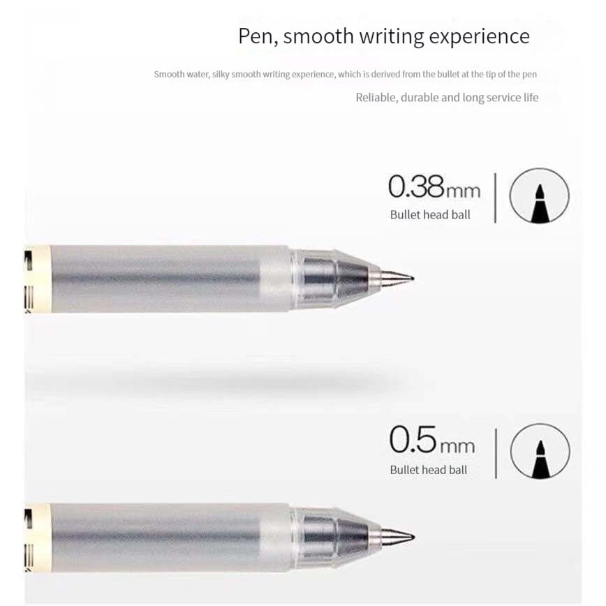 1/3Pcs/Set Kawaii MUJIs Gel Pen Black/Red/Blue 0.38mm 0.5mm Ink Japan Color Pen Office School Ballpoint Pen Japanese Stationery