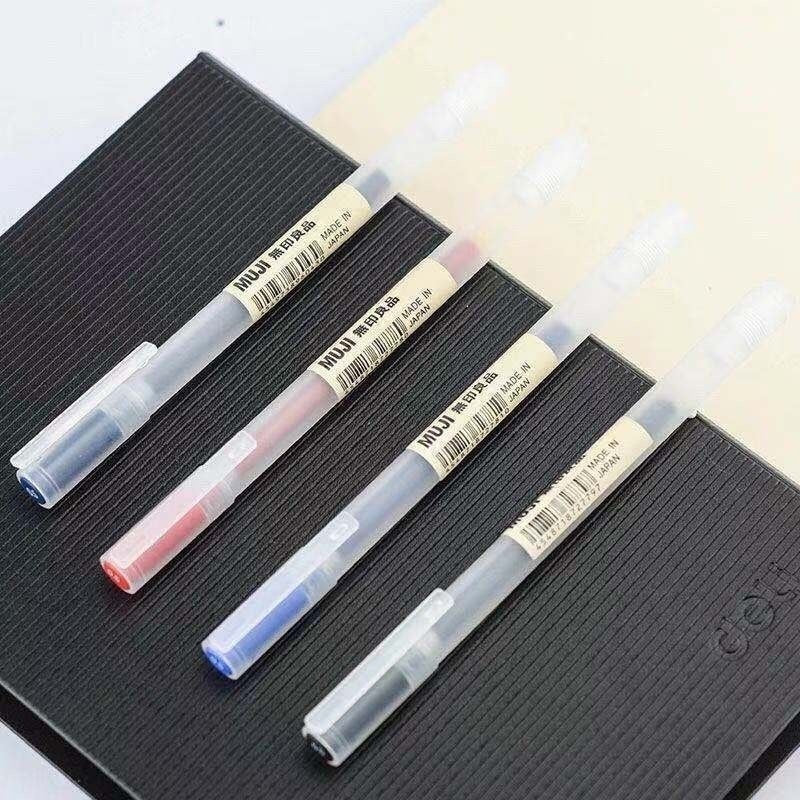 1/3Pcs/Set Kawaii MUJIs Gel Pen Black/Red/Blue 0.38mm 0.5mm Ink Japan Color Pen Office School Ballpoint Pen Japanese Stationery