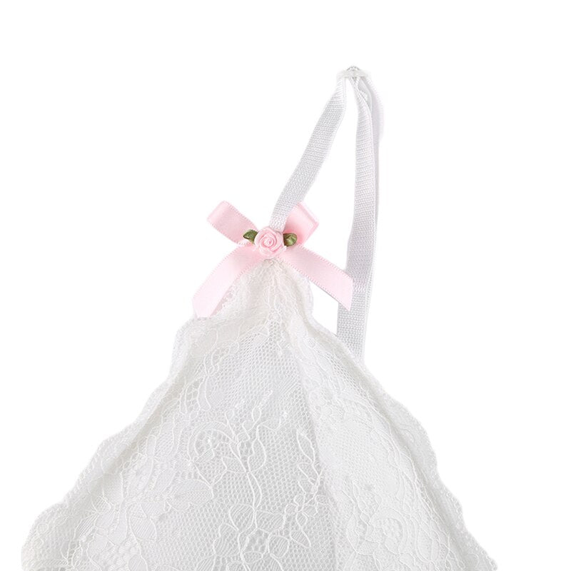 Women Sexy Corsets Tube Tops Lace See Through Harajuku Fairy Grunge Aesthetic Kawaii Emo Tank Vest Y2K Clothes