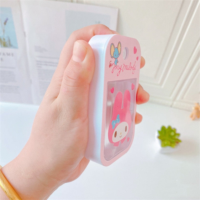 Kawaii Sanrio Perfume Spray Bottle Anime Kuromi Kitty Melody Travel Portable Press Bottled Cartoon Lotion Bottling Girls Gifts