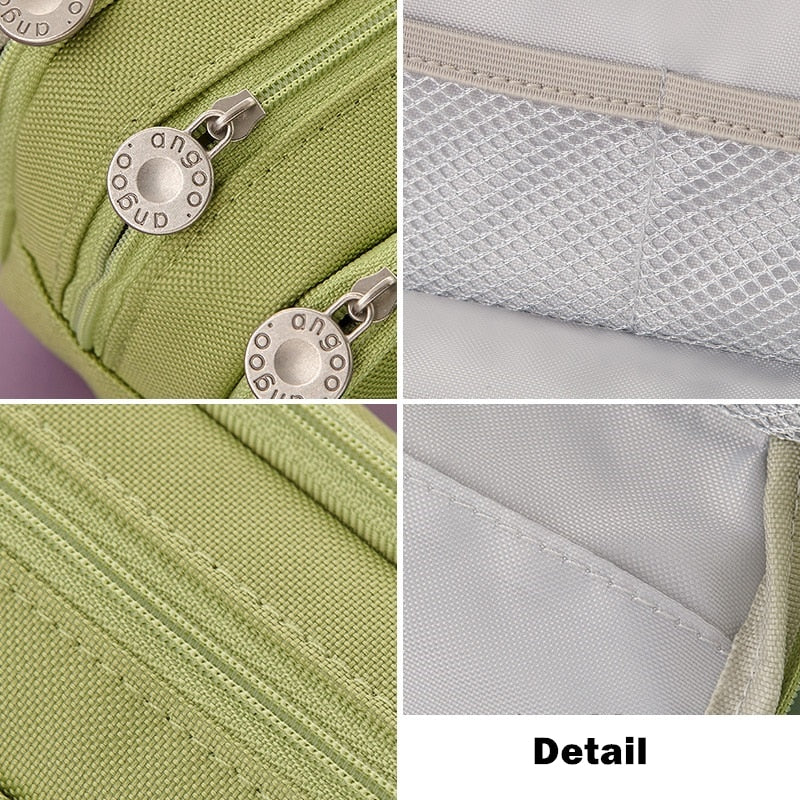 Creative Pencil Case Cute Boy Girl Kawaii Pencil Cases Storage Kids Pen Bag Large Big Stationery Box School Students Supplies