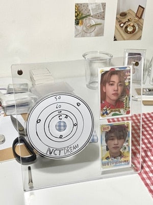 MINKYS New Arrival Kawaii CD Type 3 inch Kpop Photocard Holder Idol Card Photo Frame Stationery