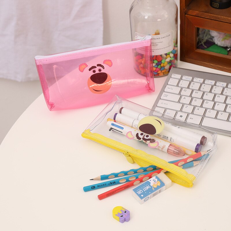 Cartoon Kuromi Pencil Case Kawaii Anime Sanrio Mymelody Cute Girlish Heart Desktop Student Stationery Storage Bag Toys Gifts