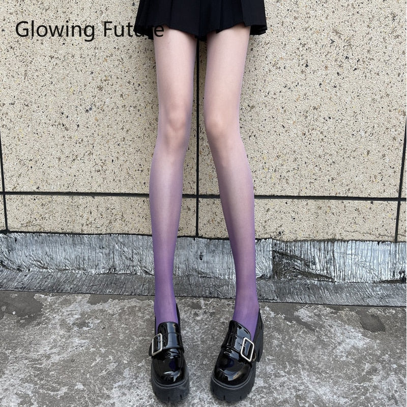 Fashion Sexy Lolita Blush Women Body Stocking Trendy Fishnets Cute Kawaii Transparent Womens Tights Hot Thin Pantyhose Sex Socks