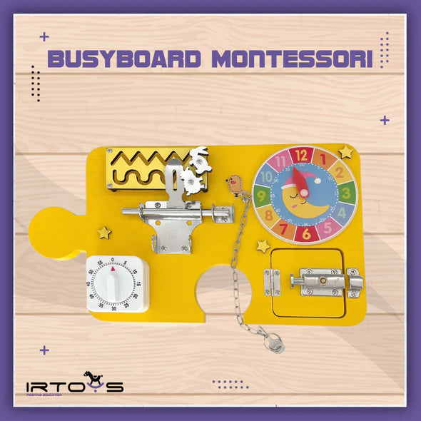 BusyBoard Puzzle Montessori 1 pièce