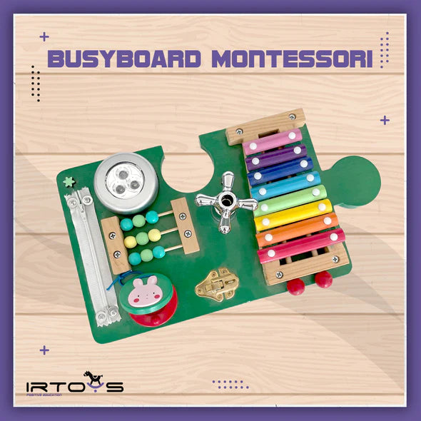 BusyBoard Puzzle Montessori 1 pièce – Mononoke