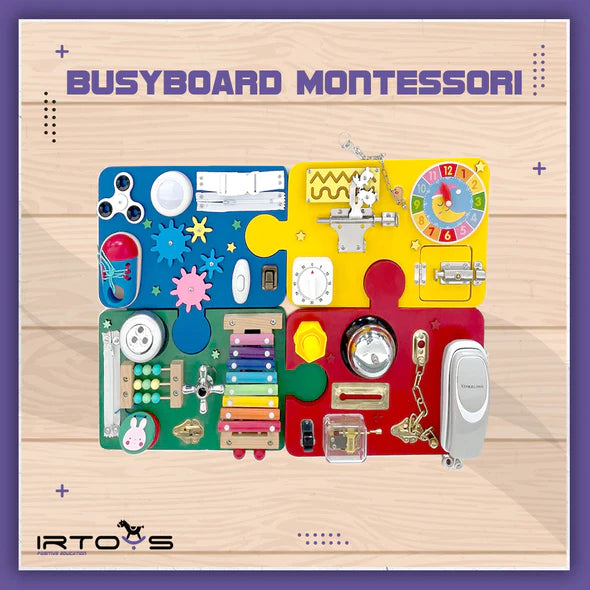 BusyBoard Puzzle Montessori 1 pièce